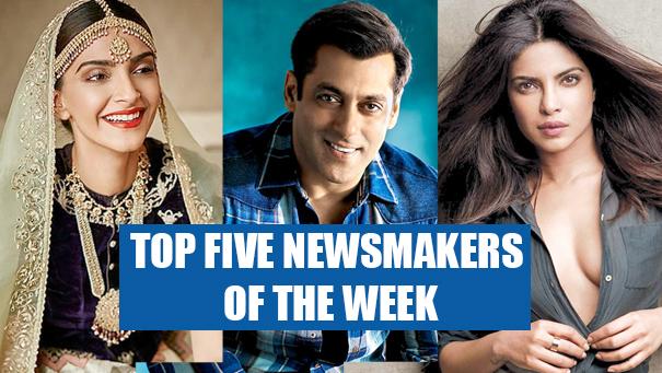 Top five Bollywood newsmakers of the week